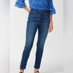 Chico's perfect stretch girlfriend slim leg ankle jeans - Size 3 (16/18 XL)